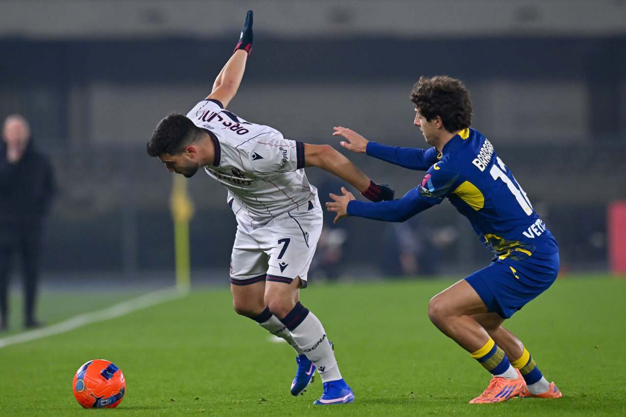 Hellas Verona vs Bologna (00:30 � 16/01) | Xem lại trận đấu